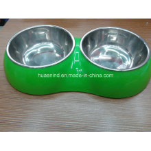 Double Pet Bowl, Hund Fütterung Schüssel